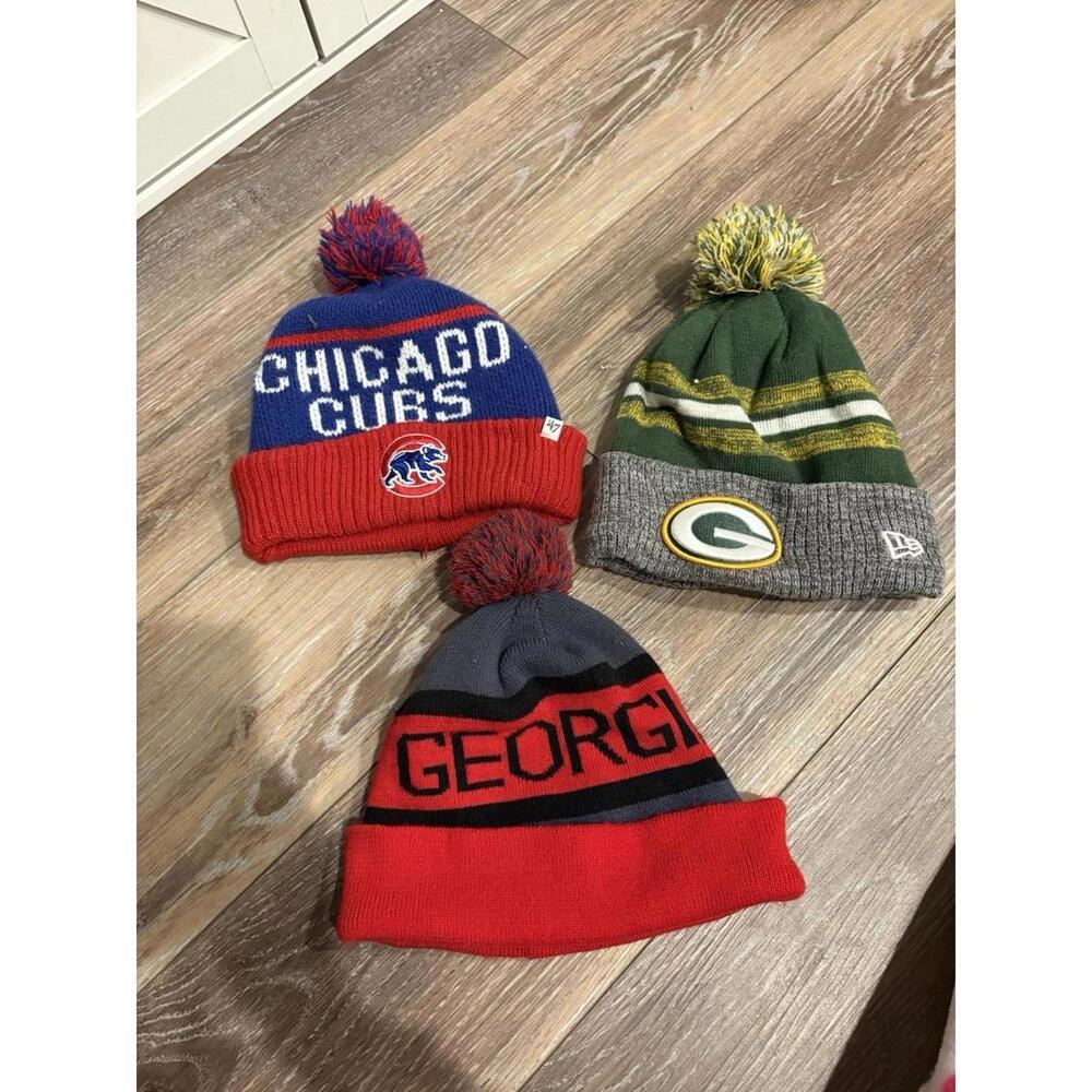 Various Teams Beanie Winter Pom Knit Cap Hat